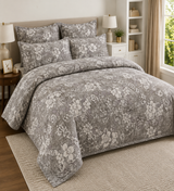 Gray Floral
