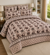 Floral Brown